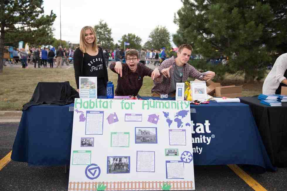 Habitat for Humanity at Campus Life Night